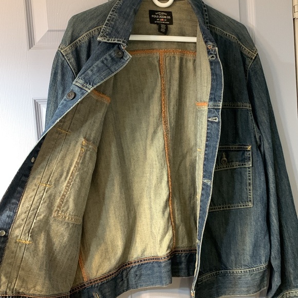 Ralph Lauren size Large Ladies Denim Jacket - Picture 6 of 7